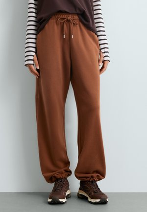 OYSHO, Pantalon classique - dark camel