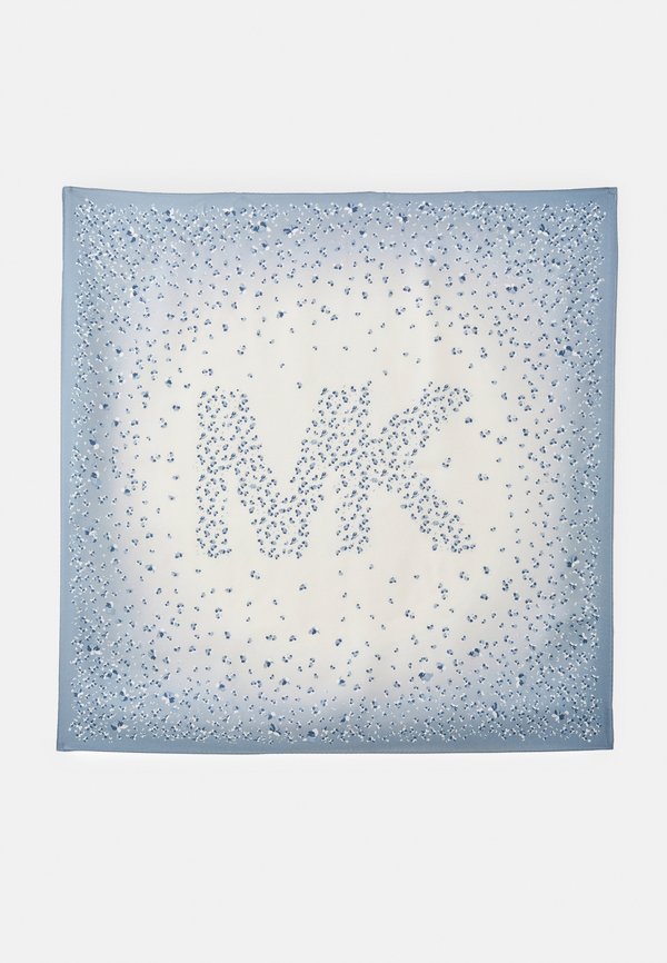 JUMBO FLORAL SQUARE - Foulard - chambray