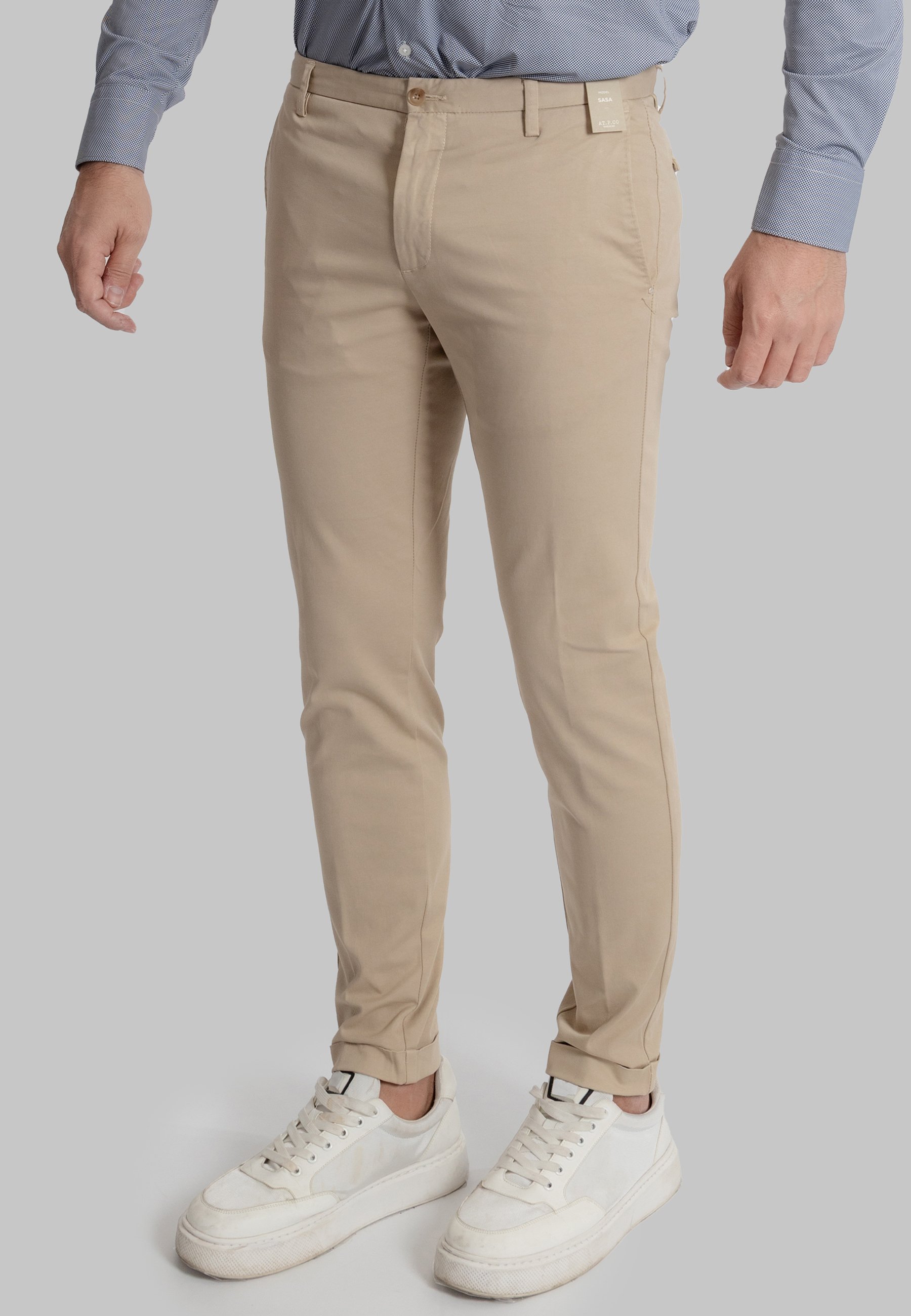 Pantaloni dove grey/grigio screziato
