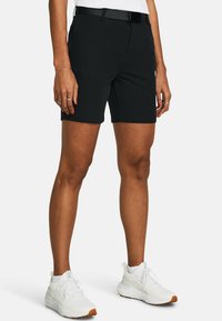 Under Armour - DRIVE - Korte broeken - black Miniatuurafbeelding 1