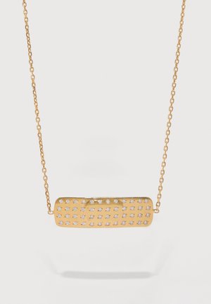 ENCRUSTED MINI PLASTER NECKLACE UNISEX - Colier - gold-coloured