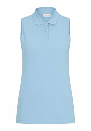 Basic Polo Top - Poloshirt - sky blue