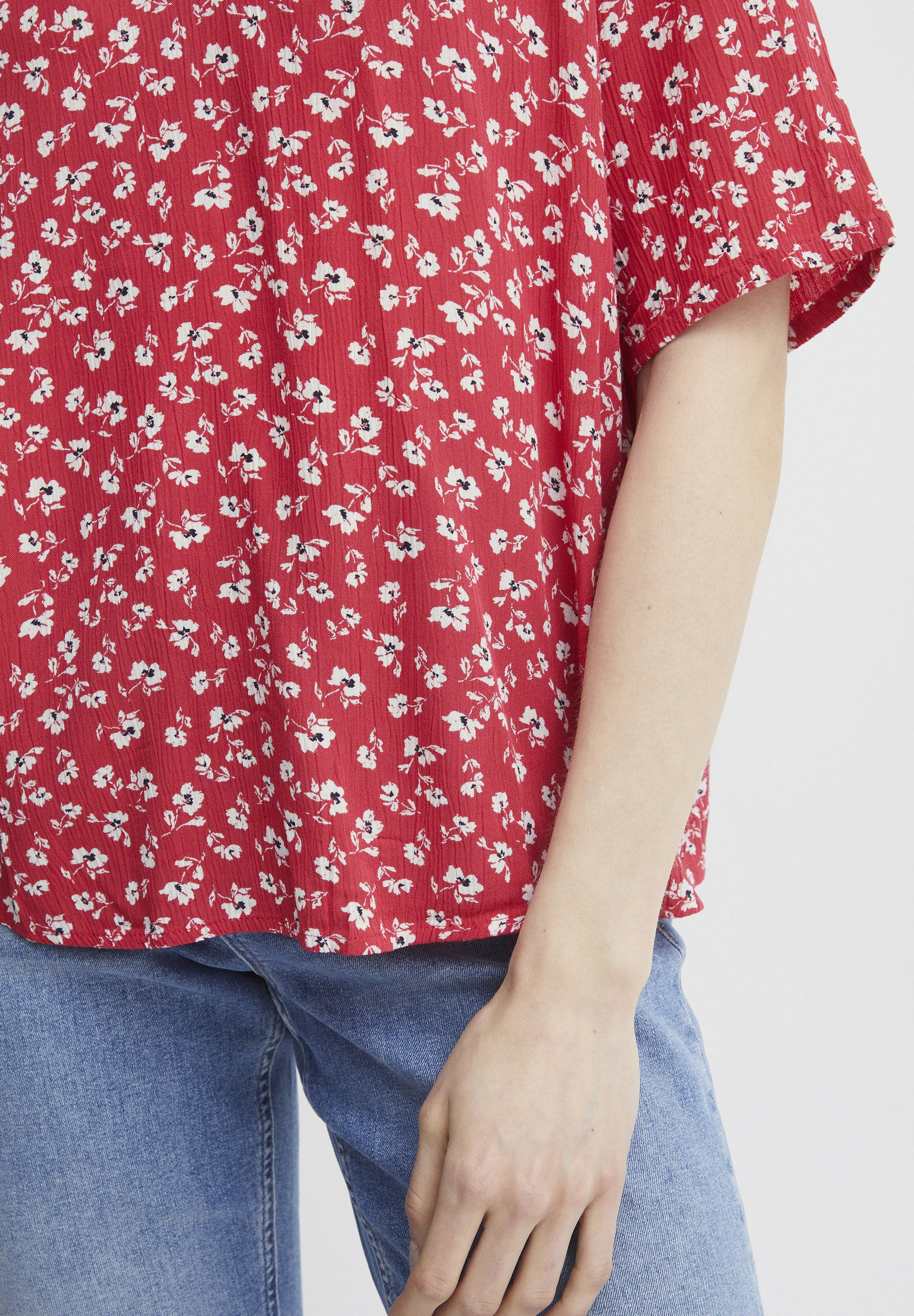 売れ筋商品|||イチ シャツ レディース トップス IHMARRAKECH - Blouse - raspberry wine flower ICHI IHMARRAKECH - Blouse - raspberry wine flower/rood