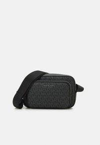 Michael Kors - CAMERA BAG POUCH UNISEX - Soma ar siksnu pāri ķermenim - black Miniatūras attēls 1