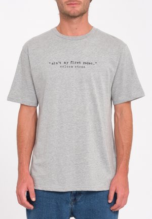 SCOWBOY - T-shirt imprimé - heather grey