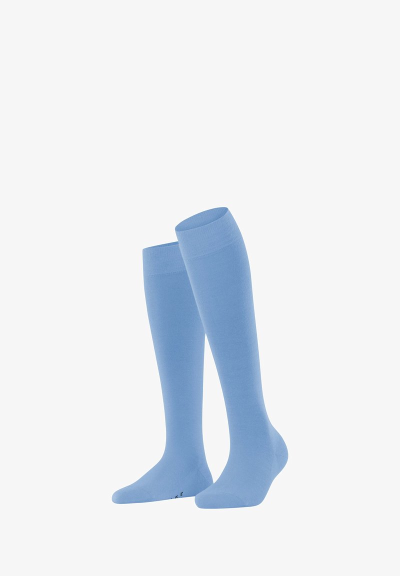 FALKE Softmerino - Kniestrümpfe - arcticblue