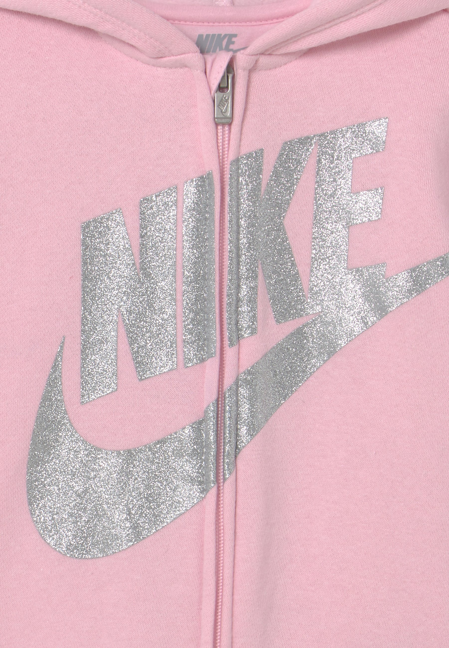 Nike Sportswear FUTURA HOODED COVERALL - Combinaison - pink foam/rose clair  - ZALANDO.FR
