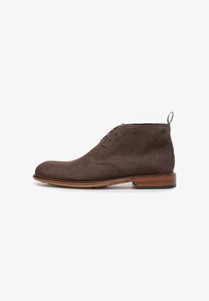 Floris van Bommel, FLORIS VAN BOMMEL - Veterboots - darkbrown