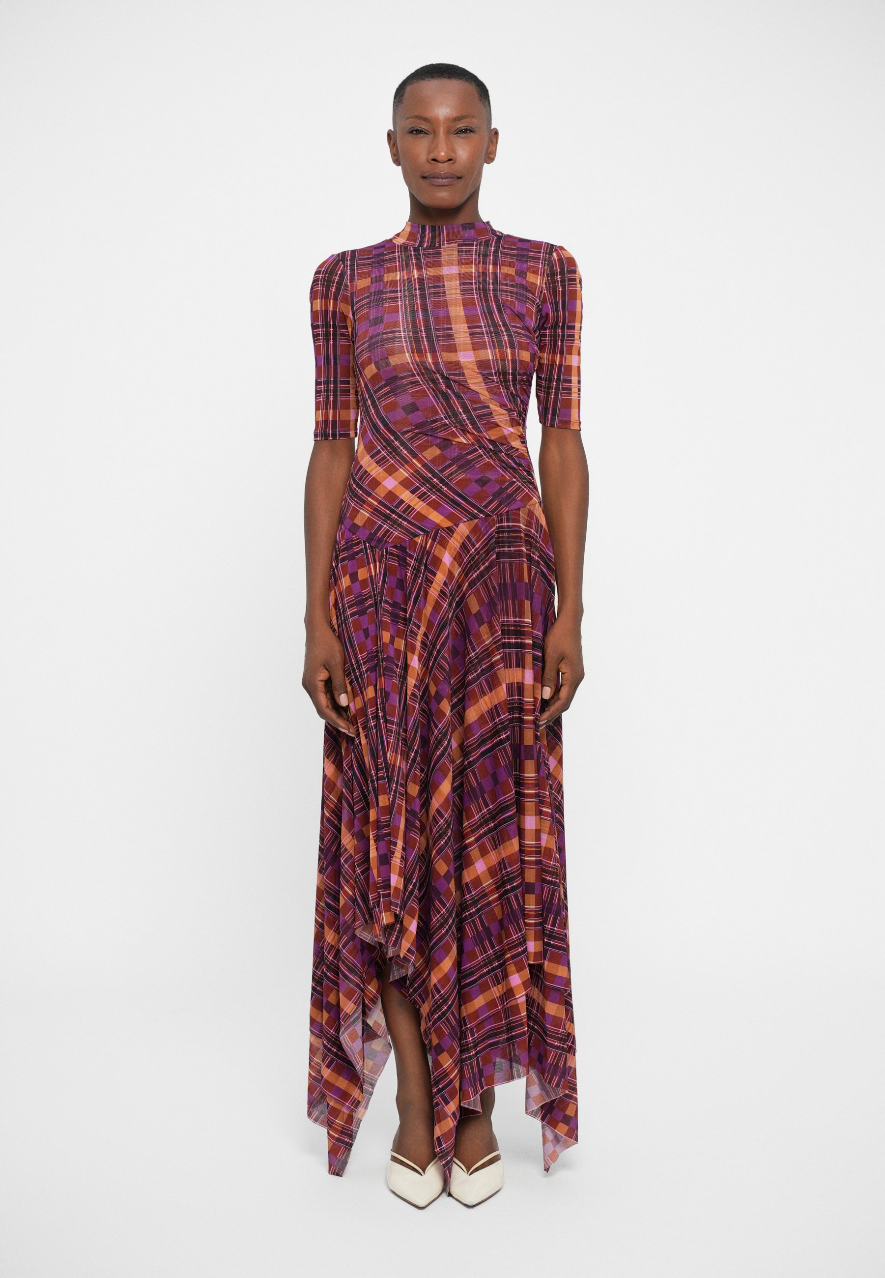 Diane von Furstenberg MARGOT DRESS - Maxi dress - dark red