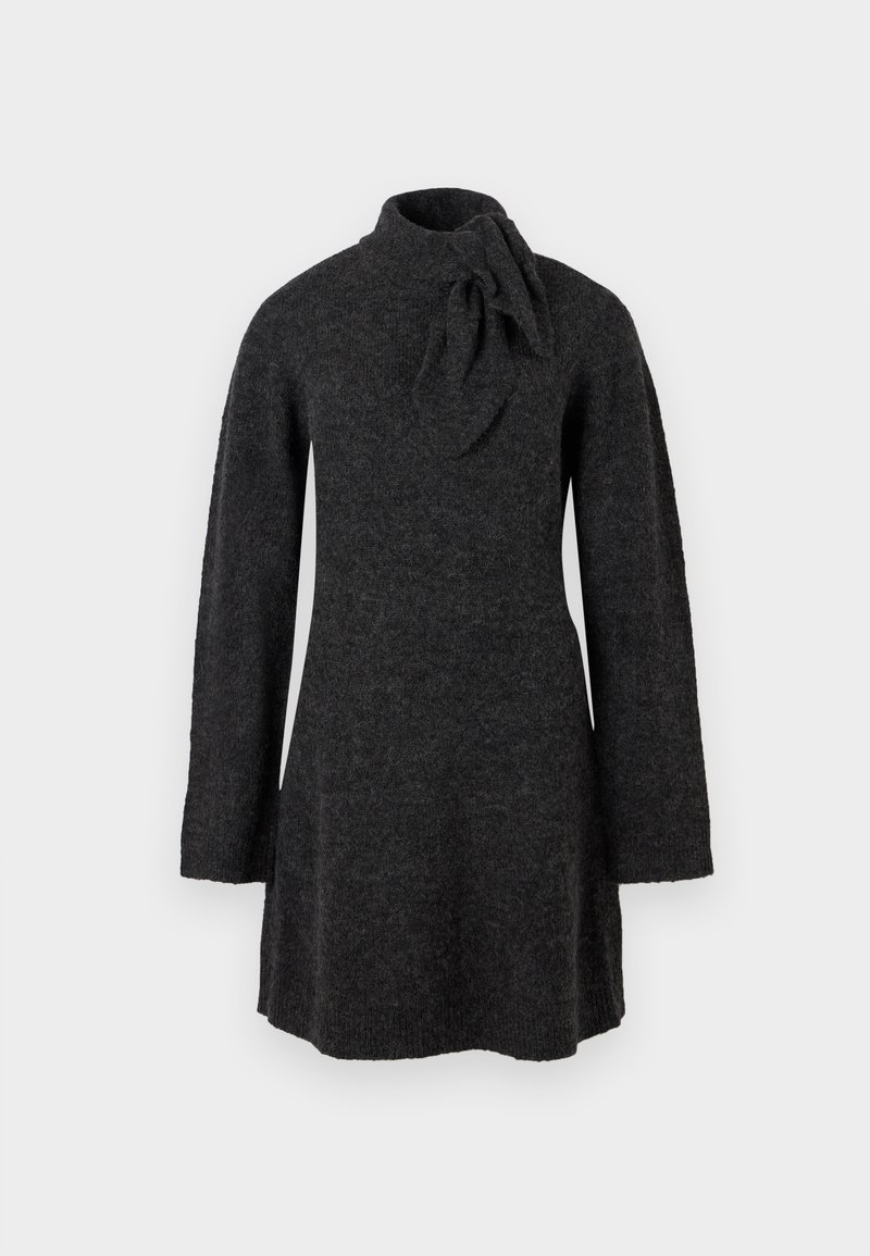 DESIGNERS REMIX Gebreide jurk grijs DESIGNERS REMIX Gebreide jurk grijs