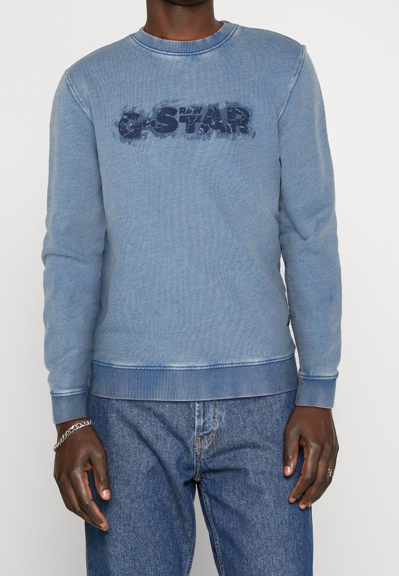 G-STAR Sweatshirt - light-blue denim