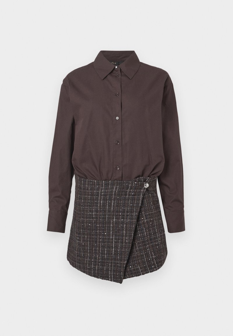 Maje Blousejurk bruin