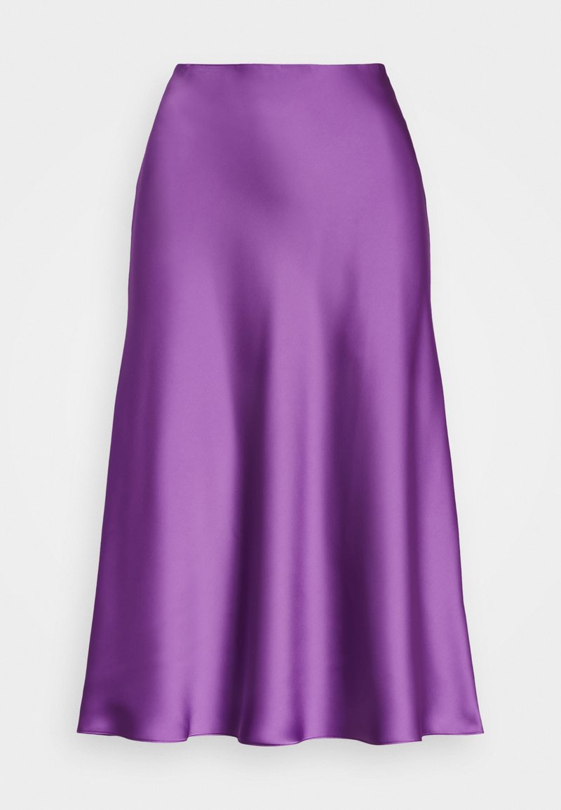 Lauren Ralph Lauren SATIN CHARMEUSE MIDI SKIRT - A-Linien-Rock  