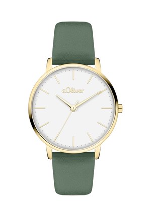 MODERN UND ZEITLOS - Uhr - grün