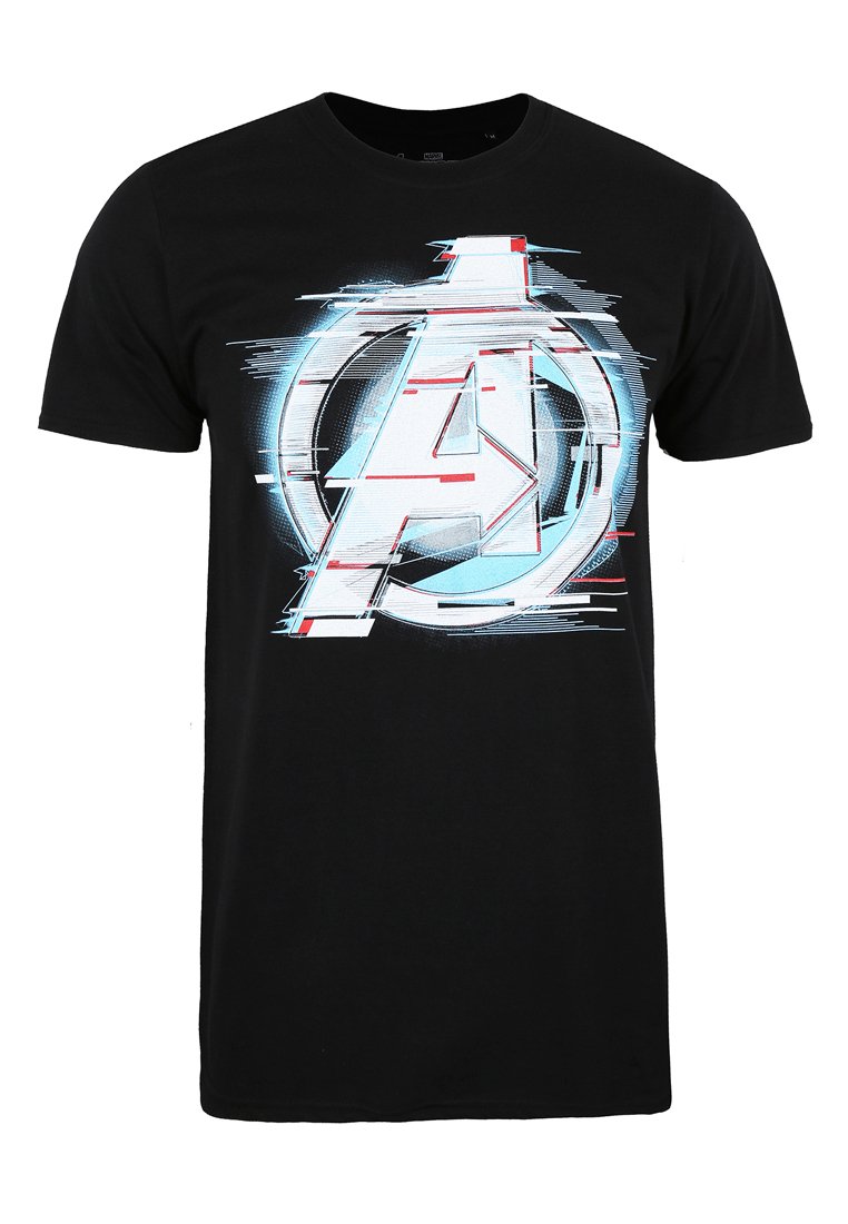 Marvel T-shirt print zwart