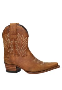 Sendra Cowboy/biker ankle boot - cognac