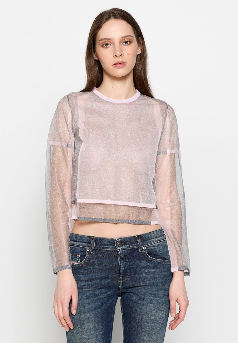 Diesel Longsleeve lichtgrijs Diesel Longsleeve lichtgrijs