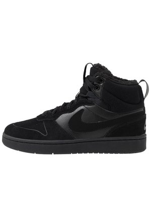 Nike Sportswear COURT BOROUGH MID 2 BOOT WINTERIZED - Zapatillas altas - black/white