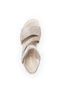 Gabor Sandalen met plateauzool - beige
