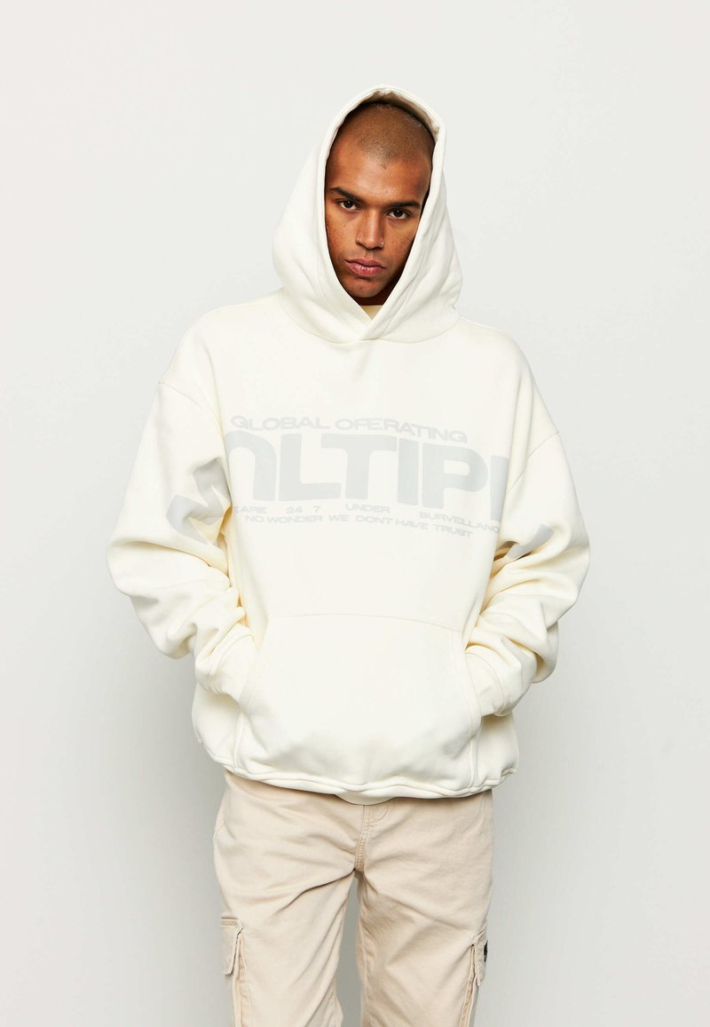 Multiply Apparel OVERSIZE GLOBAL Hoodie vanilla ice/beige Zalando.nl
