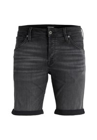 Jack & Jones Shorts di jeans - black denim