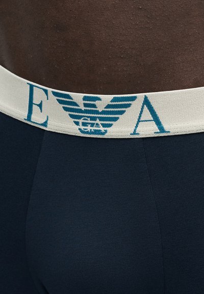 Emporio Armani 3 PACK - Boxers - blu