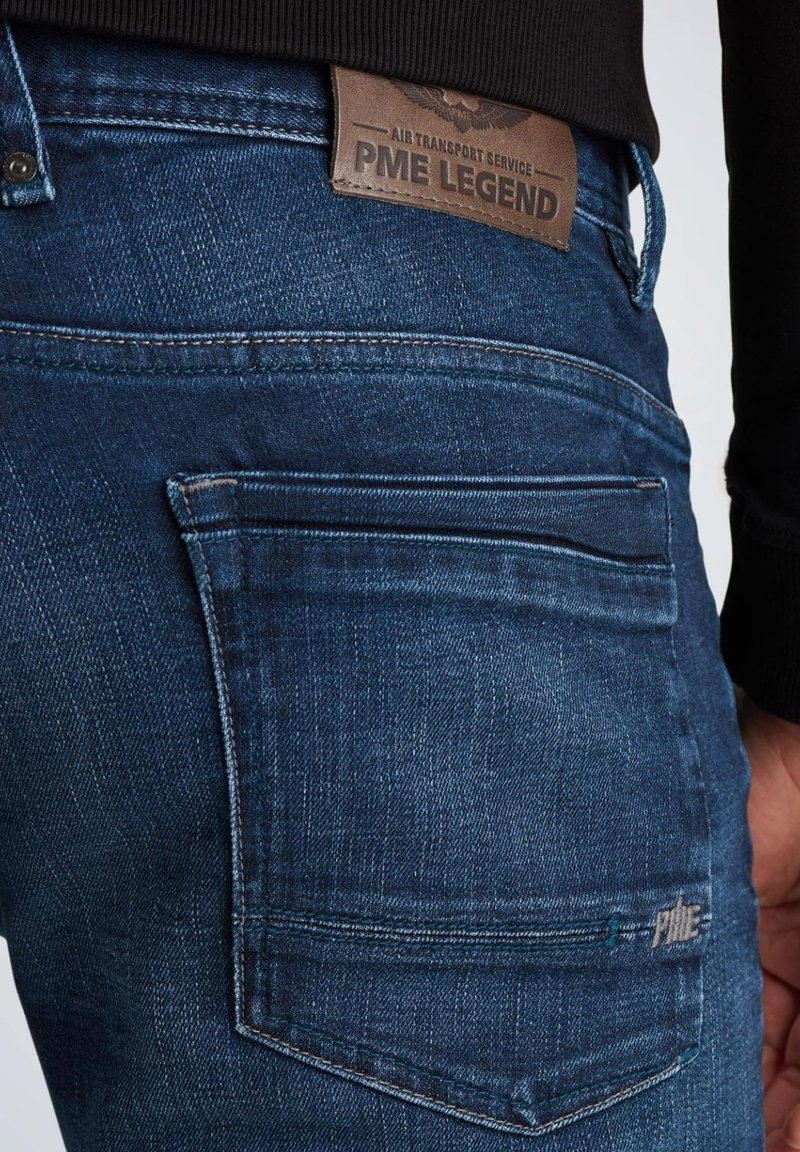 PME Legend Heren Jeans SKYRAK - Regular Fit - Blauw - Denim Shade Blue