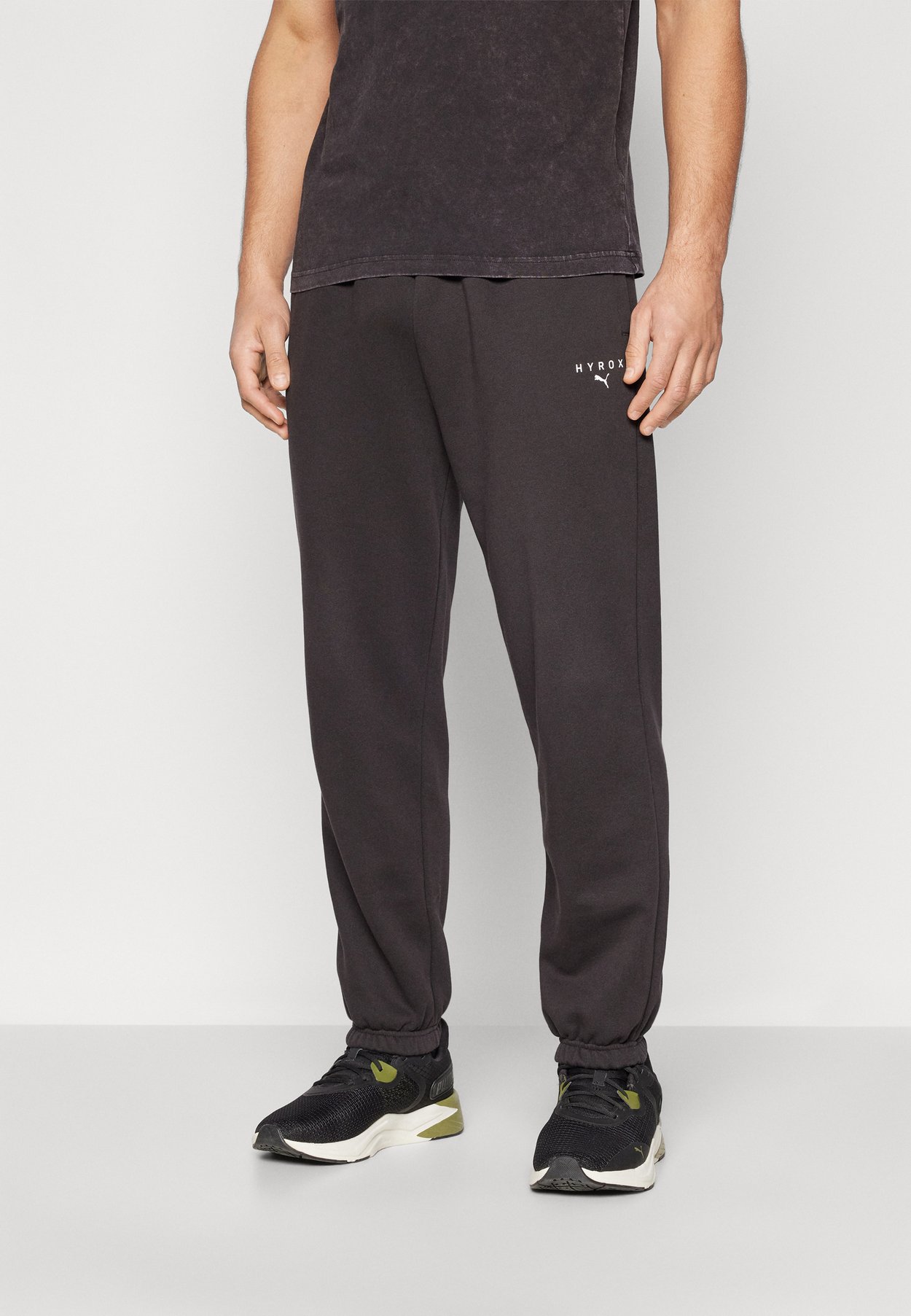 PUMA HYROX SWEATPANT - Tracksuit bottoms - black