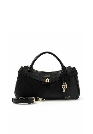 Guess, ELLA LOGO GIRLFRIEND SATCHEL - Sac à main - black logo