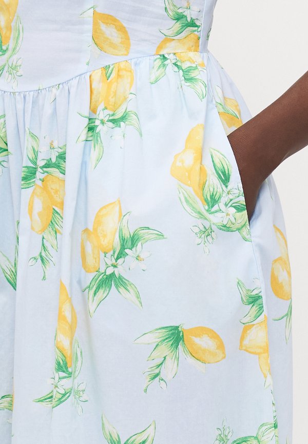 SCOOP NECK DIPPED WAIST MIDI - Day dress4