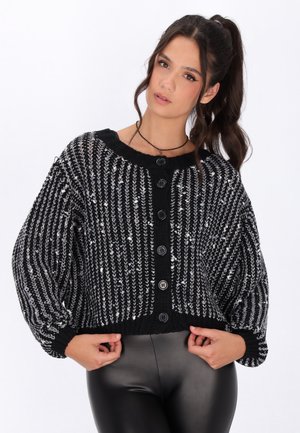 Cardigan - black multicolor