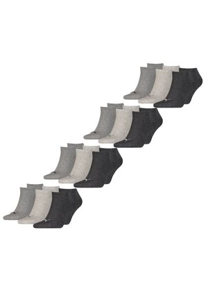 PLAIN 12ER PACK - Sokken -  paar anthracite/light grey/middle grey