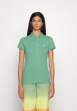 JULIE SLIM SHORT SLEEVE - Polotričko - haven green