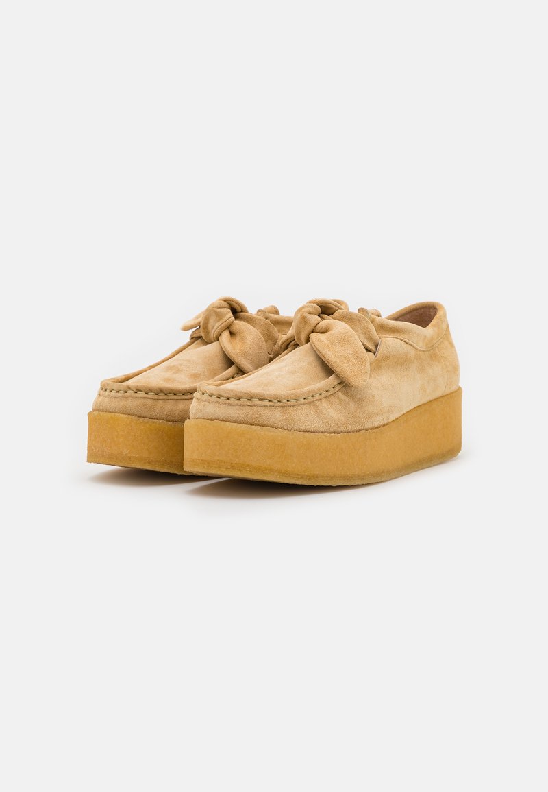 Damen Sneaker | Loeffler Randall TABITHA Slipper sand split/tan - NY53651 Damen Sneaker | Loeffler Randall TABITHA Slipper sand split/tan - NY53651