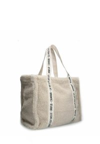 Manfield SHOPPER IN TEDDY-OPTIK - Shopper - beige