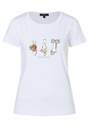 T-Shirt print - white