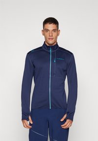 La Sportiva CHILL - Fliisjakk - deep sea/tropic blue