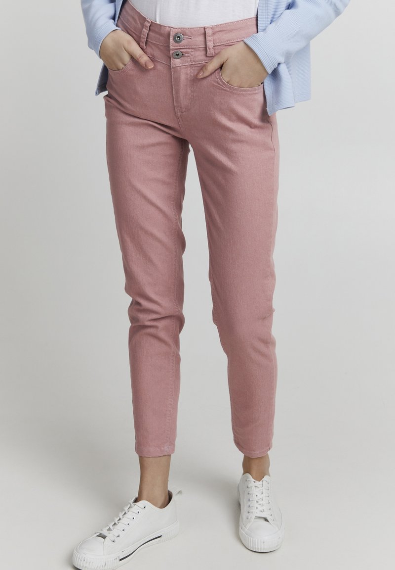 Oxmo OXPEETJE TIGHT FIT - Hlače - ash rose
