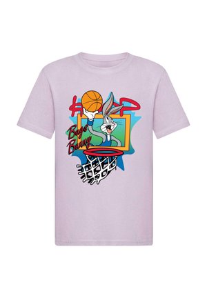 LOONEY TUNES - BUGS HOOPS - Print T-shirt - lilac