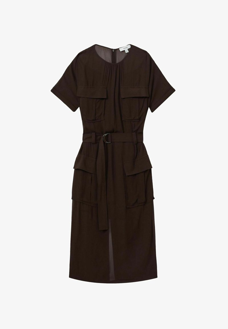 essie brown dress Maxi-Length Dress Essie Brown // ba&sh AU