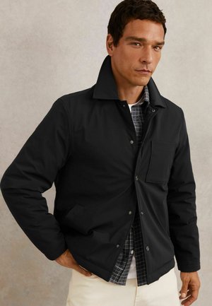 REGULAR FIT - PARKER LIGHTLY-PADDED PATCH-POCKET - Välikausitakki - navy