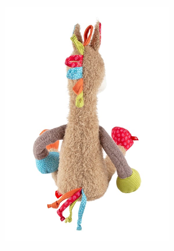 PFERD PATCHWORK SWEETY – Kuscheltier – mittelbraun mehrfarbig