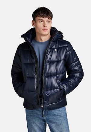 G-STAR PADDED PUFFER - Winter jacket - dunkelblau