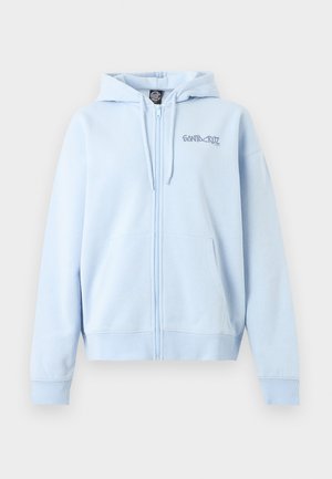 Santa Cruz, DIZZY DAISY ZIP HOOD - Bluză de molton cu fermoar - blue aura