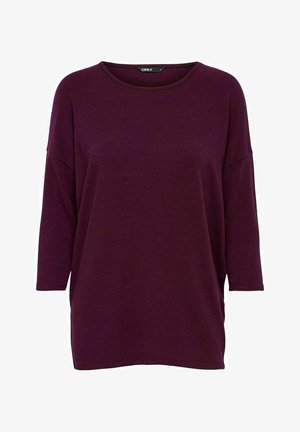 ONLY ONLGLAMOUR - Camiseta de manga larga - winetasting