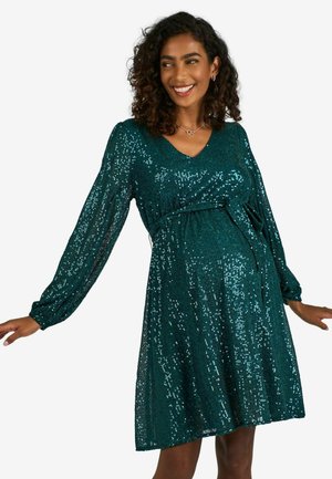 MATERNITY SEQUIN  MATERNITY REGULAR FIT
 - Cocktailkleid/festliches Kleid - green