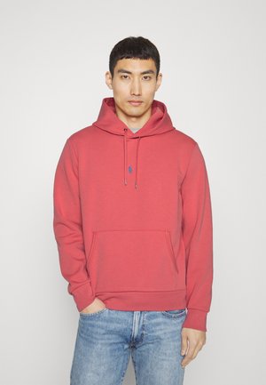 DOUBLE HOODIE - Bluza - berry