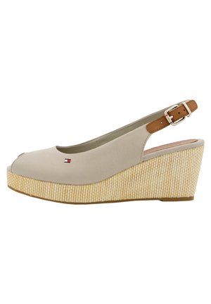 Tommy Hilfiger, Sandales à plateforme - light green