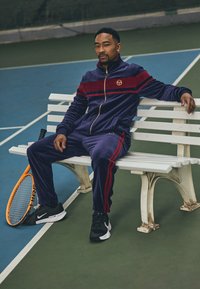 Sergio Tacchini DAMARIND TRACKTOP - Treningsjakke - maritime blue/merlot