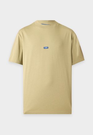 HUGO, NIEROS - T-shirts basic - beige overflow